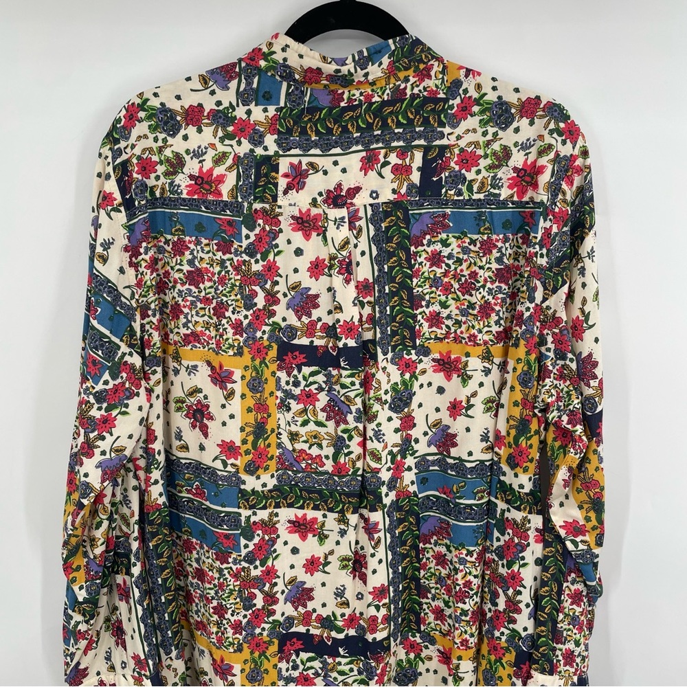 NATURAL LIFE Colorful Floral Long Sleeve Dress - Picture 12 of 14